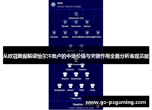 从欧冠数据解读恰尔汗奥卢的中场价值与关键作用全面分析表现贡献